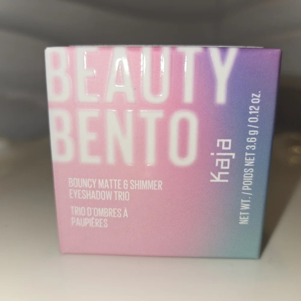 Kaja Beauty Bento Eyeshadow Trio - Blueberry Bingsu